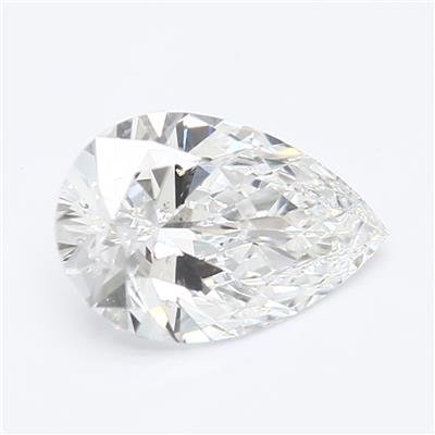 0.70ct E SI1 Rare Carat Ideal Cut Pear Lab Grown Diamond