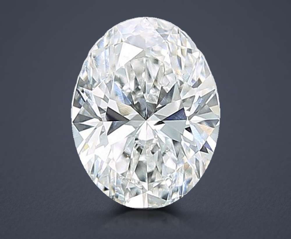 1.54 Carat Oval Lab Diamond