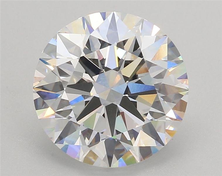 4.09ct E VVS2 Rare Carat Ideal Cut Round Lab Grown Diamond