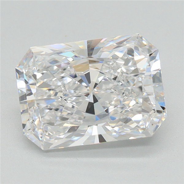 1.64ct D VVS2 Rare Carat Ideal Cut Radiant Lab Grown Diamond