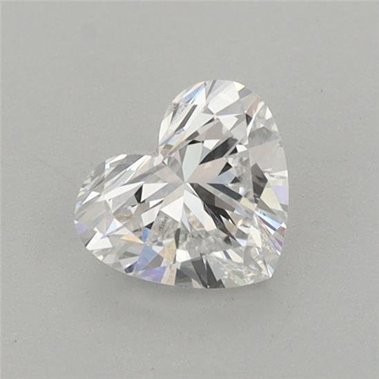 0.63ct E VVS2 Rare Carat Ideal Cut Heart Lab Grown Diamond