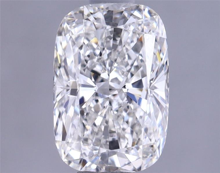 0.86ct F VVS2 Rare Carat Ideal Cut Cushion Lab Grown Diamond