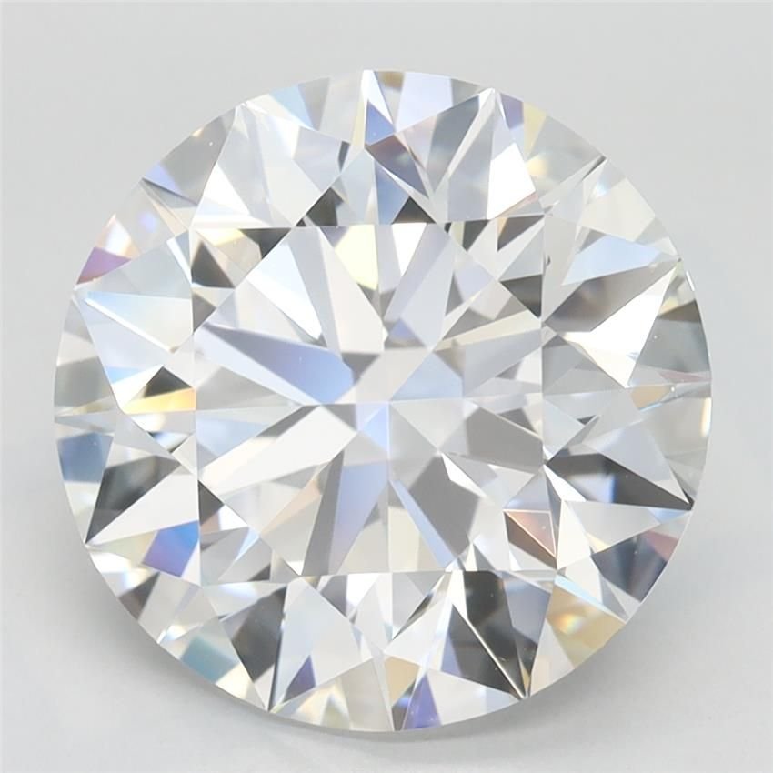 4.76ct D FL Rare Carat Ideal Cut Round Lab Grown Diamond