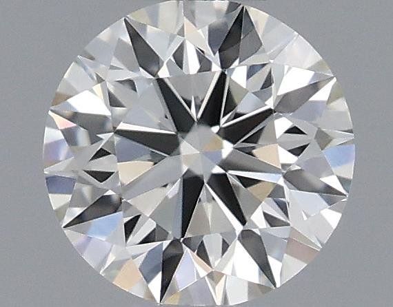 0.37ct H VVS2 Rare Carat Ideal Cut Round Diamond