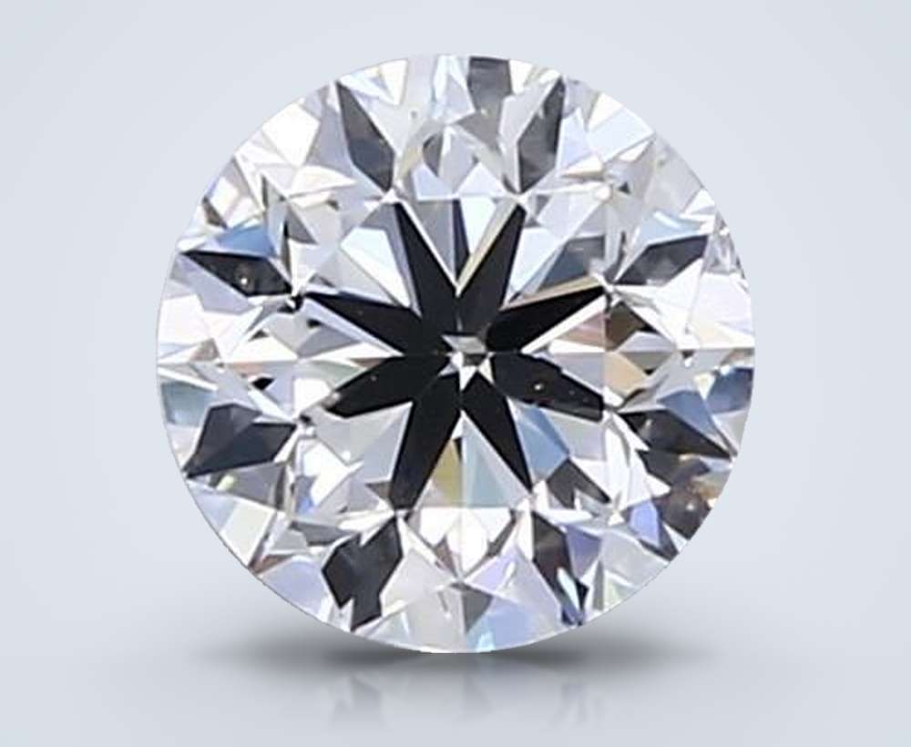 0.90 Carat Round Natural Diamond