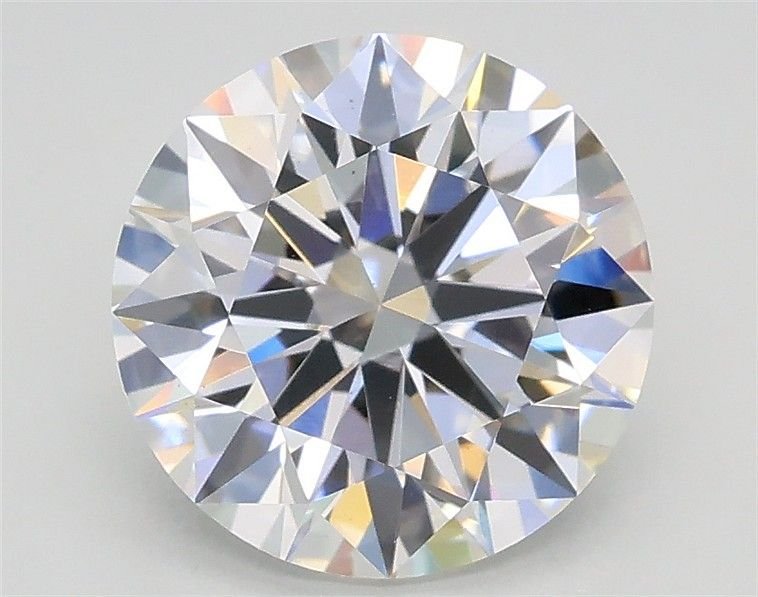 2.05ct D VS2 Rare Carat Ideal Cut Round Lab Grown Diamond