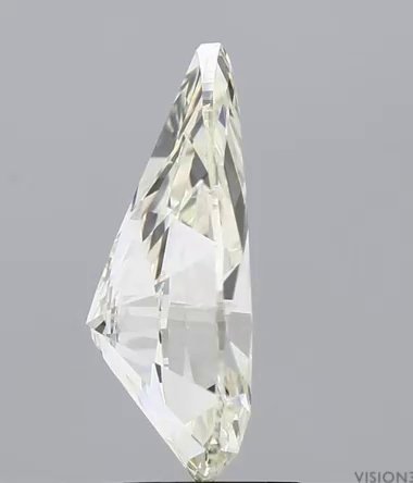 3.32ct K VS2 Rare Carat Ideal Cut Pear Diamond