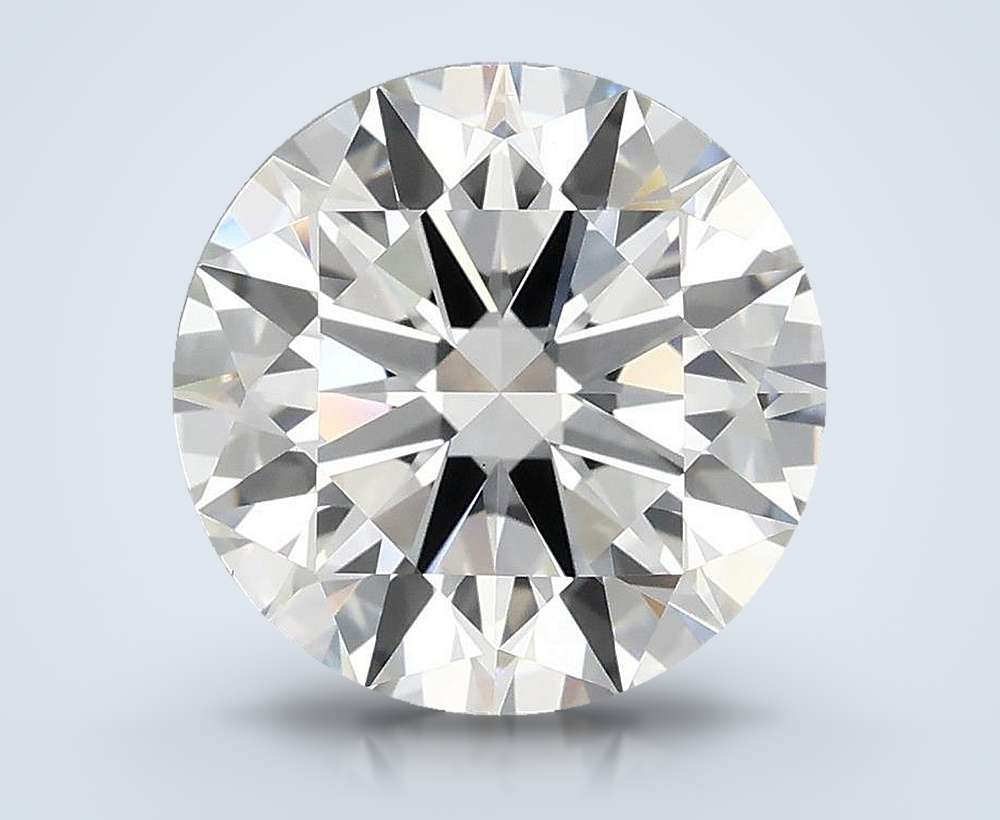 3.48 Carat Round Lab Diamond