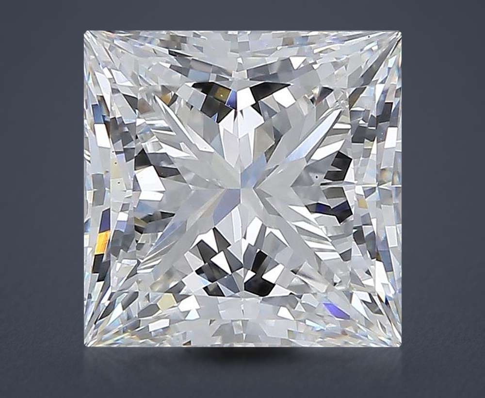 5.24 Carat Princess Lab Diamond