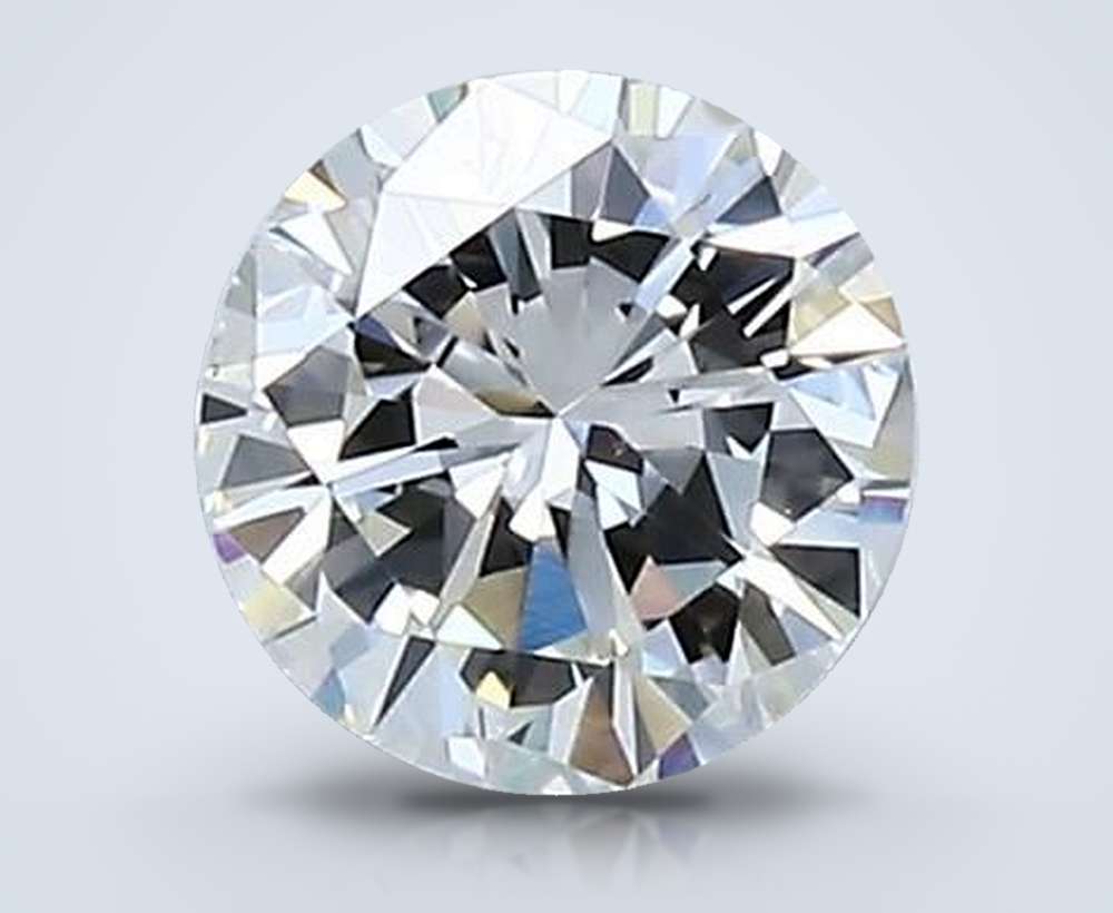 0.44 Carat Round Natural Diamond