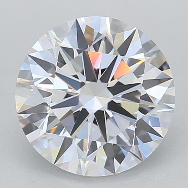 1.31ct D VVS2 Rare Carat Ideal Cut Round Lab Grown Diamond