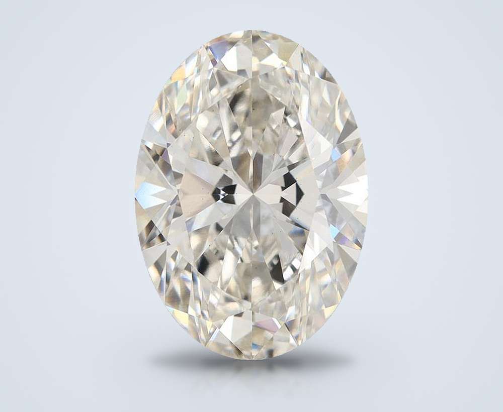 10.02 Carat Oval Lab Diamond