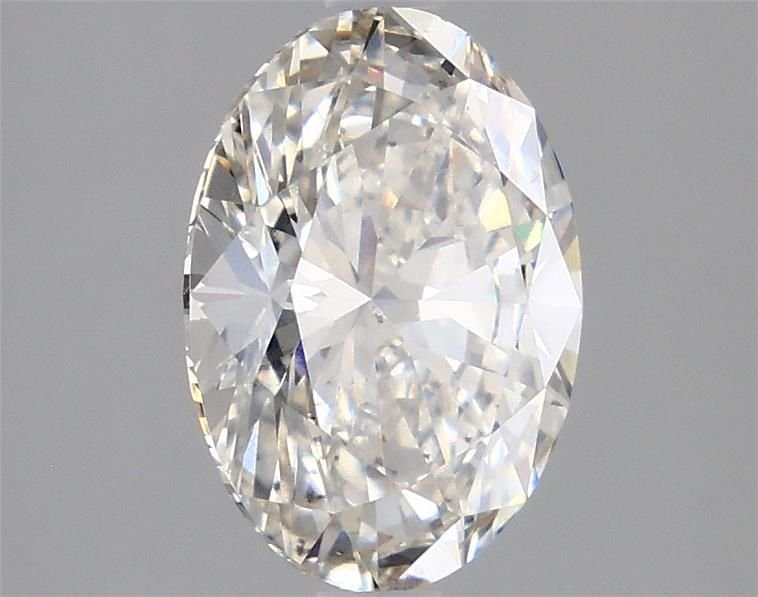 2.08ct H VS2 Rare Carat Ideal Cut Oval Lab Grown Diamond
