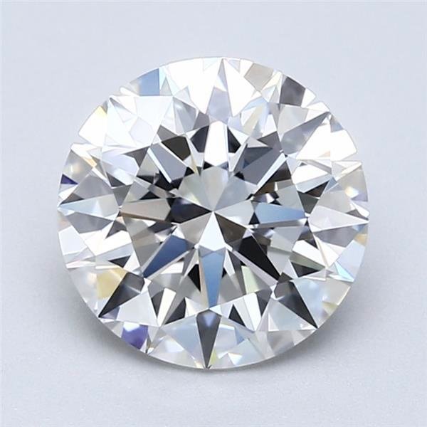 2.50ct F VVS2 Rare Carat Ideal Cut Round Diamond