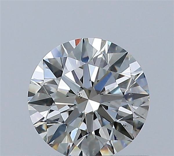 0.58ct K SI1 Rare Carat Ideal Cut Round Diamond