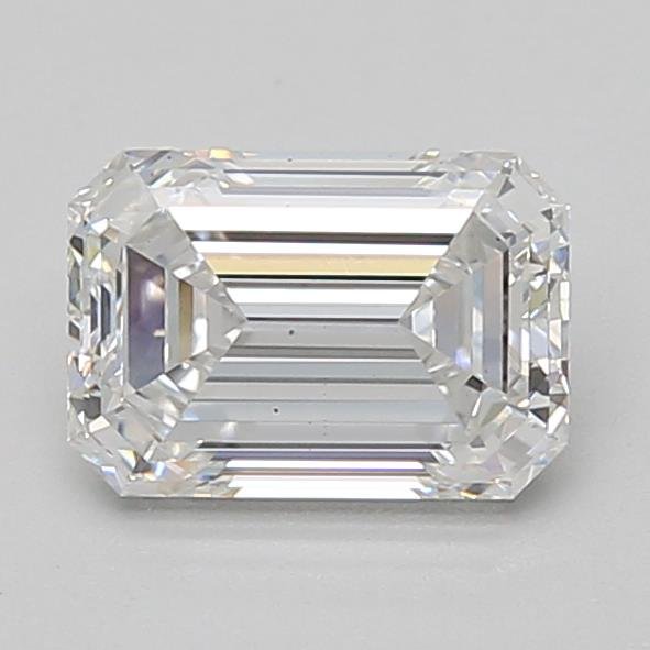 1.57ct E VS1 Rare Carat Ideal Cut Emerald Lab Grown Diamond