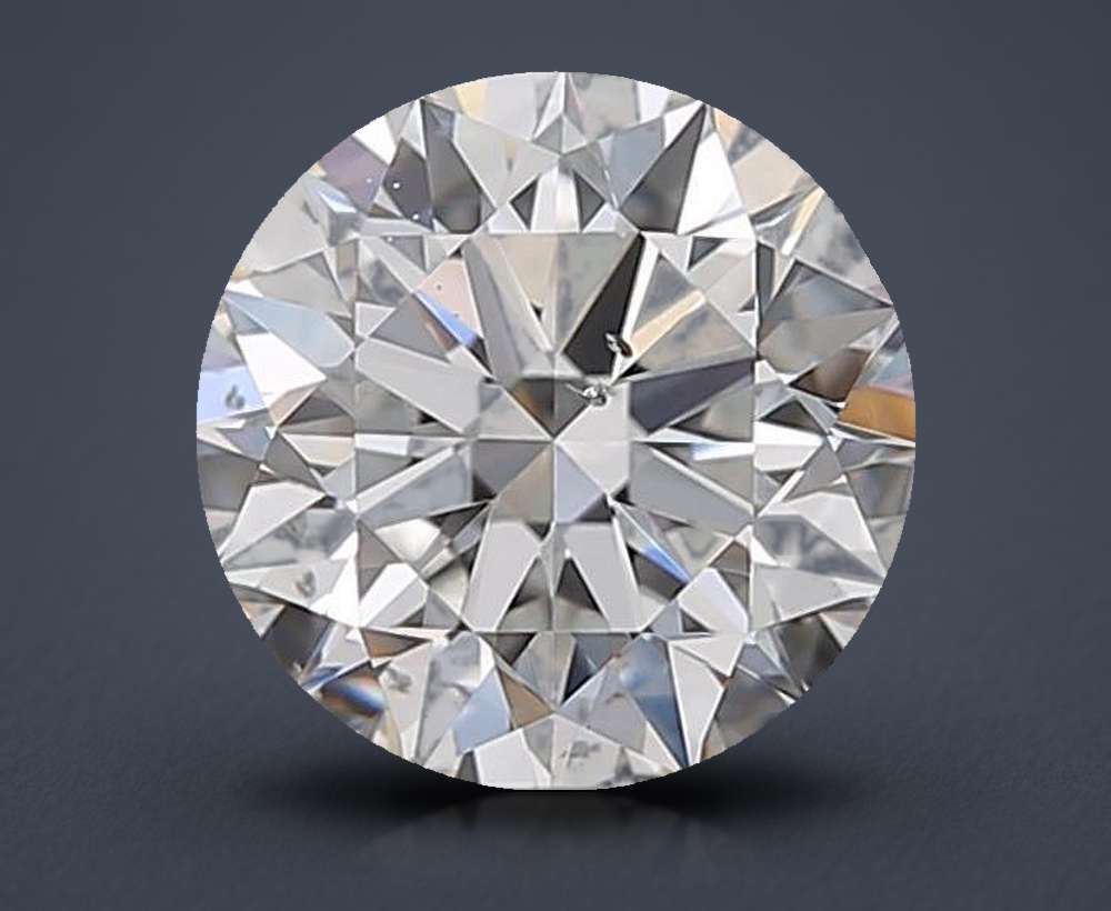 0.80 Carat Round Natural Diamond