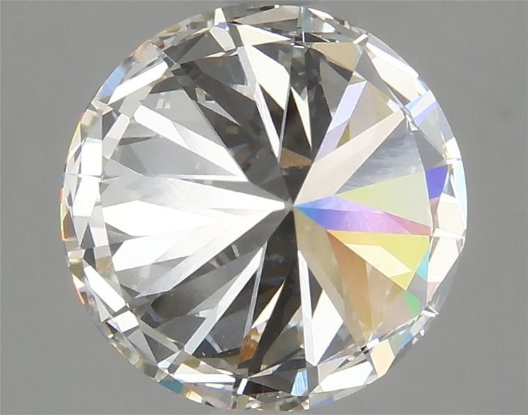 3.14ct H VVS2 Rare Carat Ideal Cut Round Lab Grown Diamond