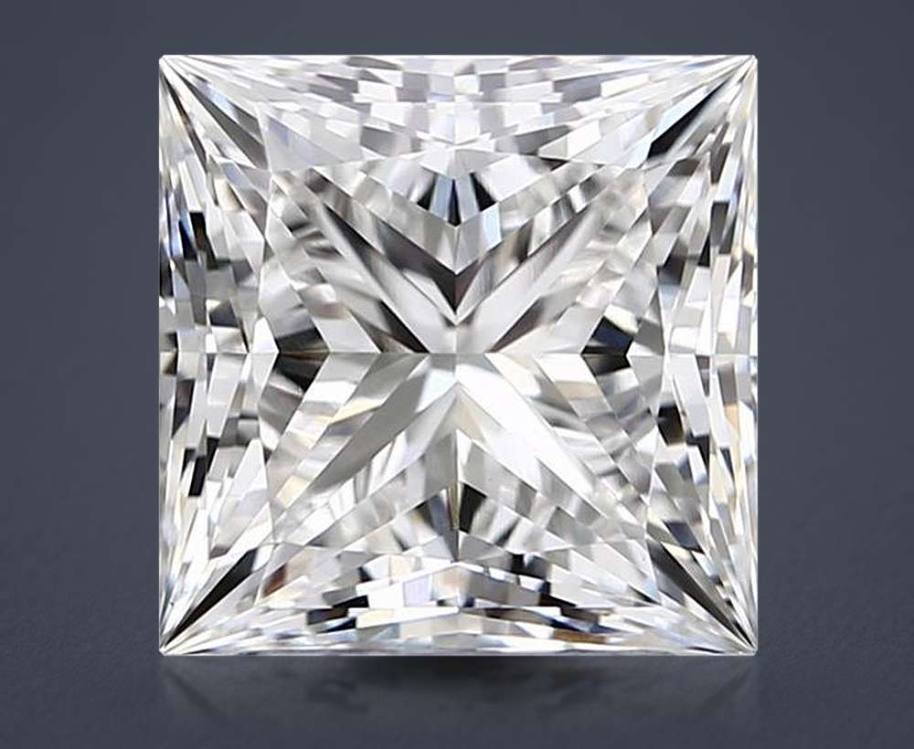 2.90 Carat Princess Lab Diamond