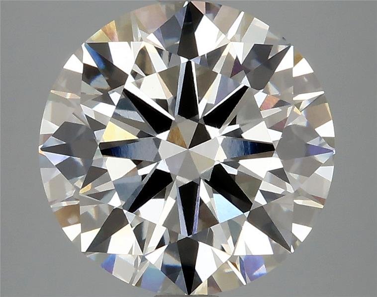 5.05ct H VVS2 Rare Carat Ideal Cut Round Lab Grown Diamond