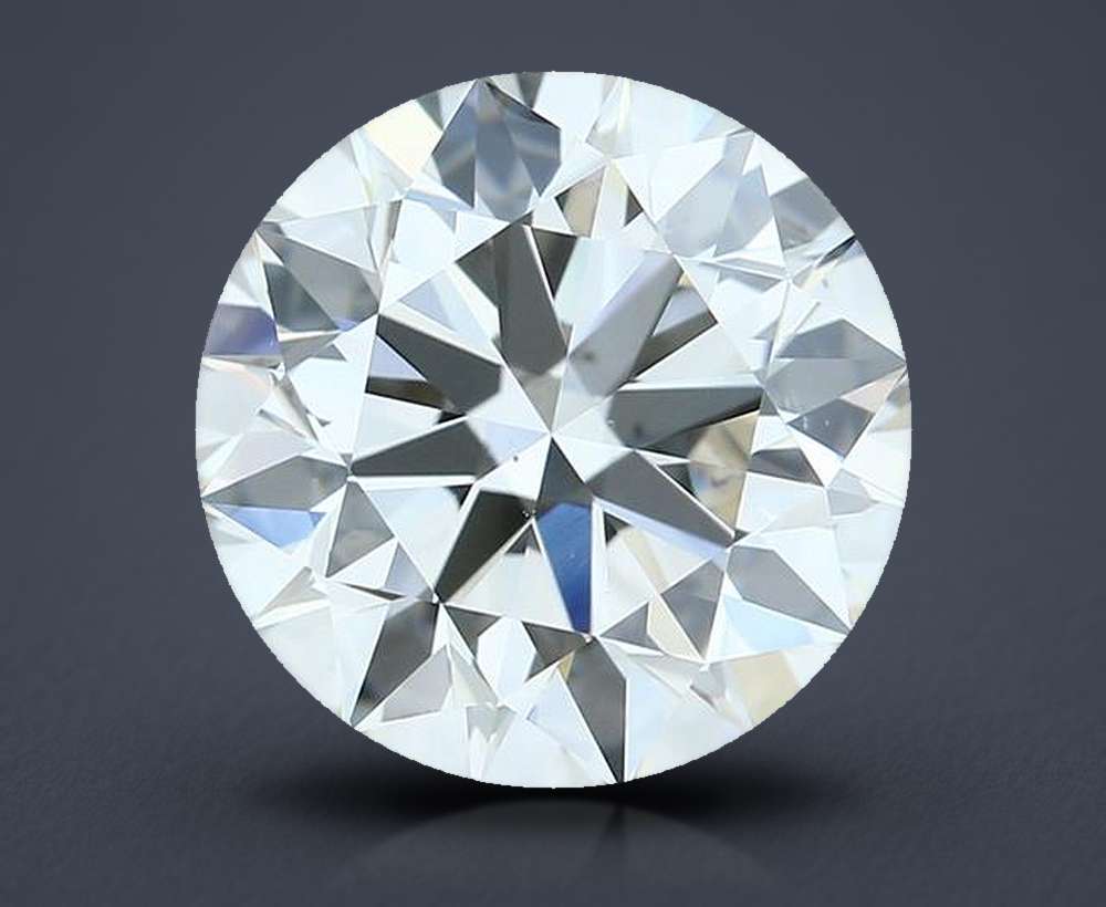 2.50 Carat Round Natural Diamond