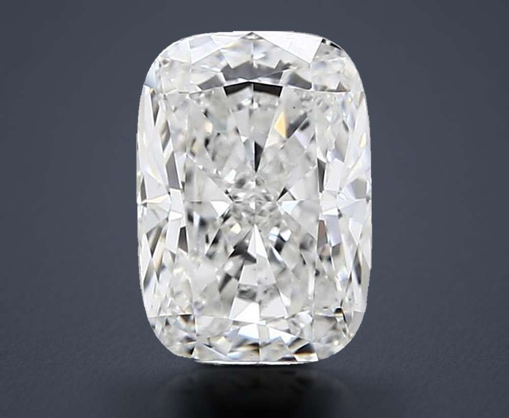 1.63 Carat Cushion Lab Diamond