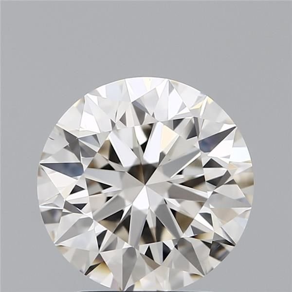 3.02ct K SI1 Rare Carat Ideal Cut Round Diamond