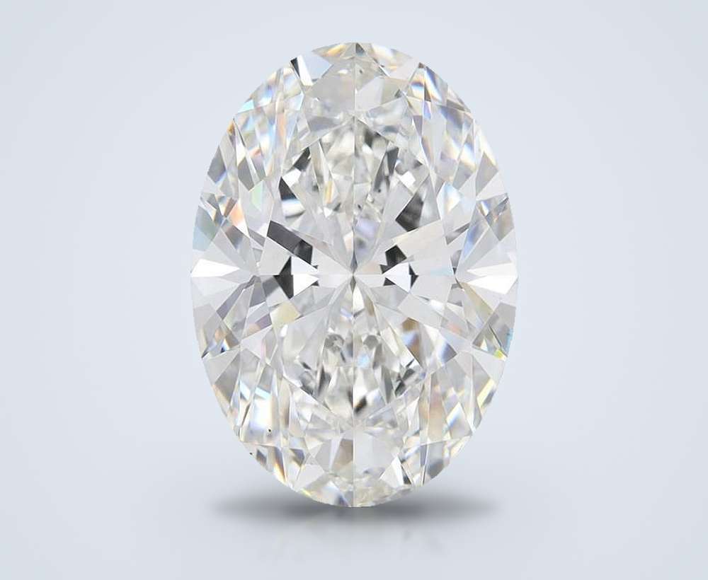 8.72 Carat Oval Lab Diamond