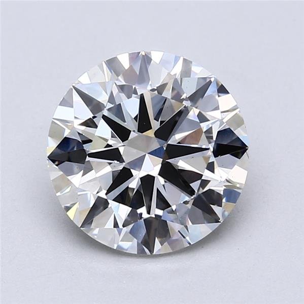 3.01ct E VS2 Excellent Cut Round Lab Grown Diamond