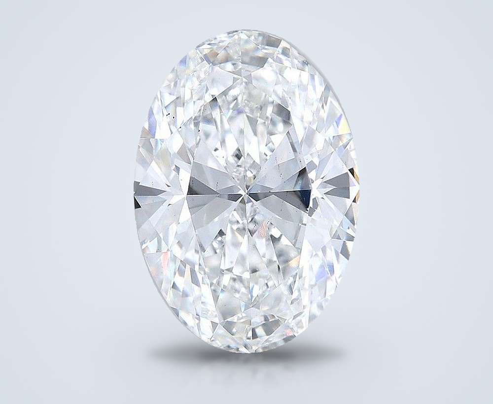 6.52 Carat Oval Lab Diamond