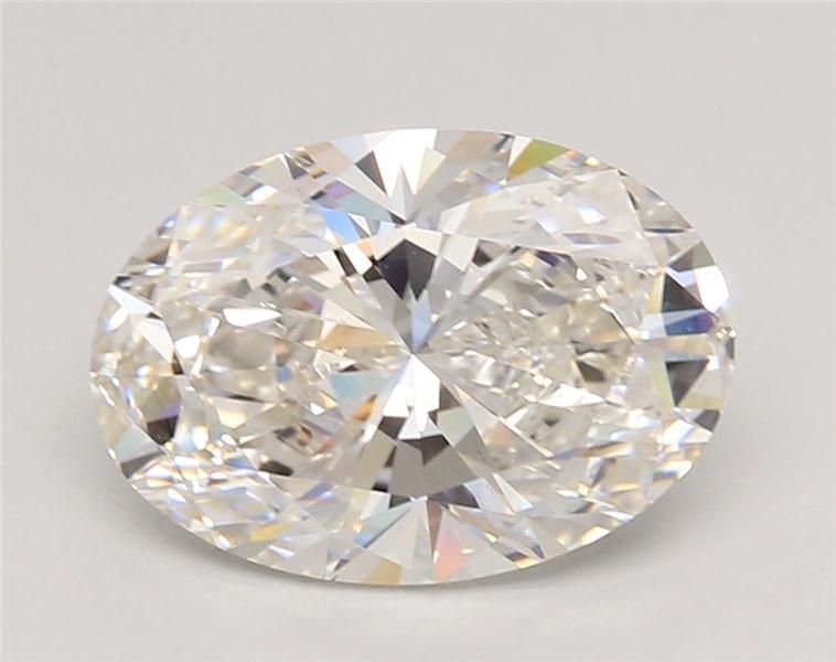 4.06ct G VS1 Rare Carat Ideal Cut Oval Lab Grown Diamond