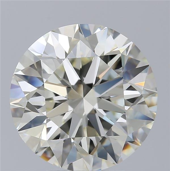 4.05ct J VVS1 Excellent Cut Round Diamond