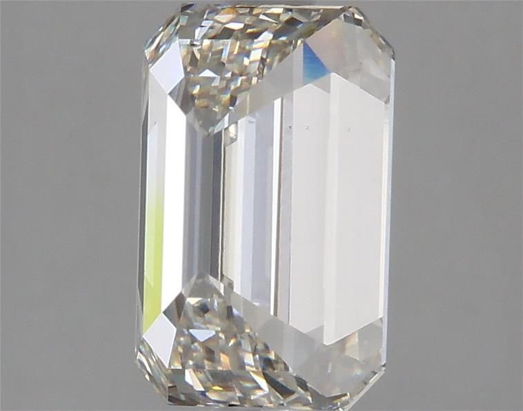 2.53ct H VS2 Rare Carat Ideal Cut Emerald Lab Grown Diamond