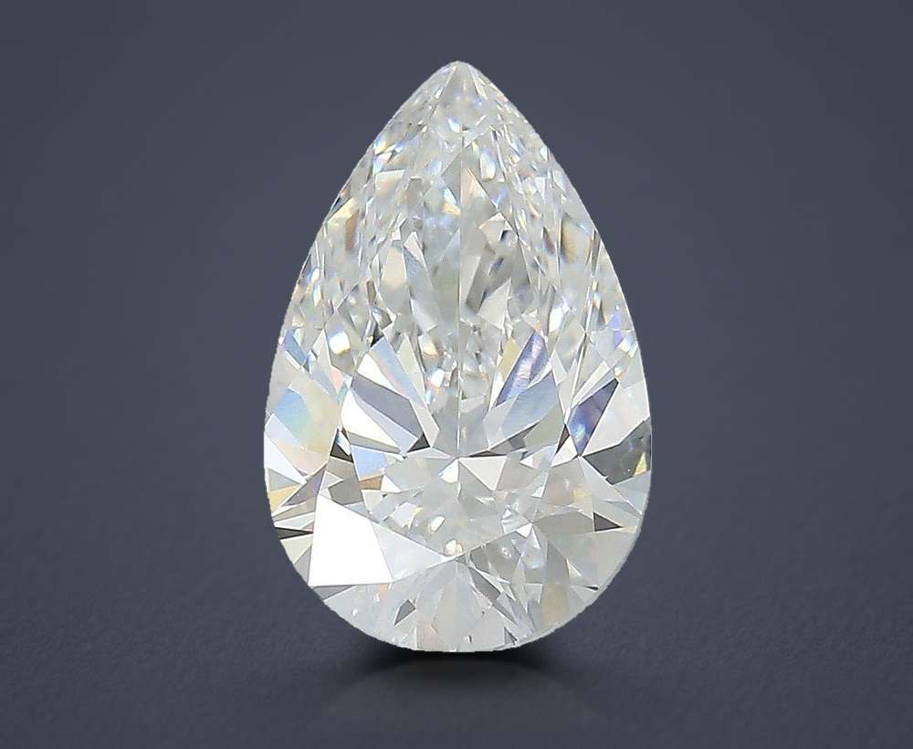 3.00 Carat Pear Lab Diamond