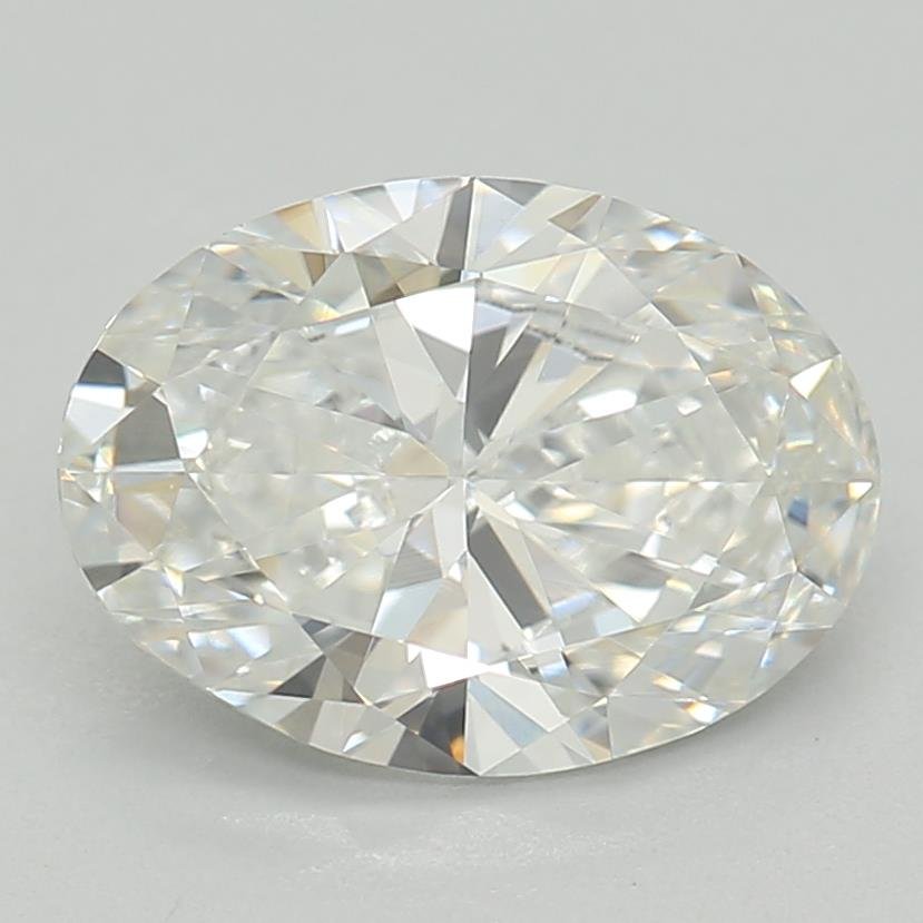 1.03ct F VS2 Very Good Cut Oval Lab Grown Diamond