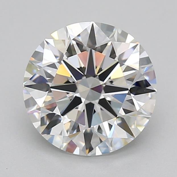 2.01ct D VVS1 Rare Carat Ideal Cut Round Lab Grown Diamond