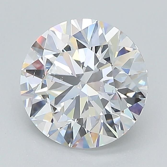 1.70ct D SI1 Rare Carat Ideal Cut Round Lab Grown Diamond