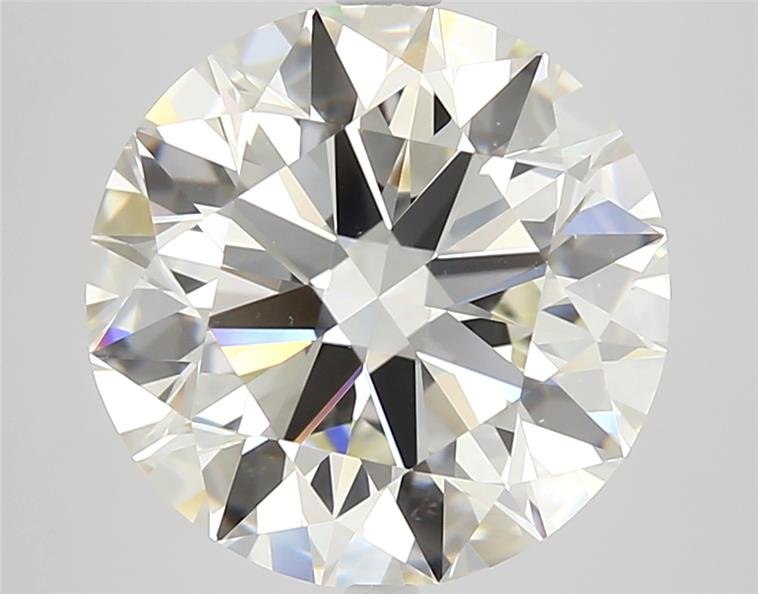 5.39ct H VS2 Rare Carat Ideal Cut Round Diamond