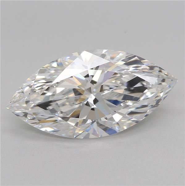 3.07ct E VVS2 Rare Carat Ideal Cut Marquise Lab Grown Diamond