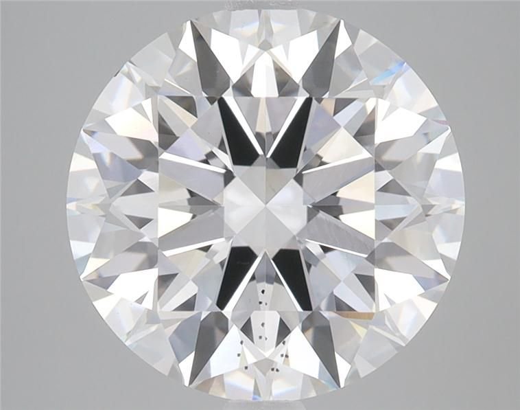 5.43ct E VS2 Rare Carat Ideal Cut Round Lab Grown Diamond