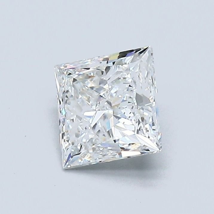 1.00ct F VS2 Rare Carat Ideal Cut Princess Diamond