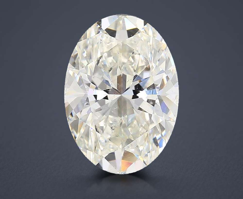 3.37 Carat Oval Natural Diamond