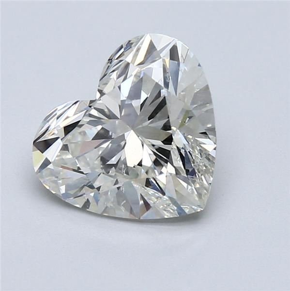 3.10ct J SI1 Excellent Cut Heart Diamond