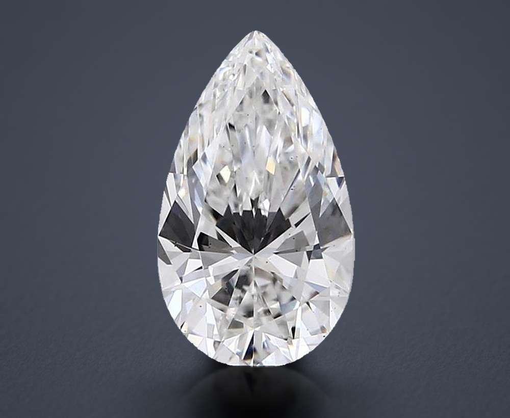 1.52 Carat Pear Lab Diamond
