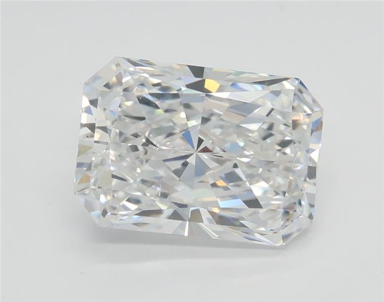 2.51ct D VS2 Rare Carat Ideal Cut Radiant Lab Grown Diamond