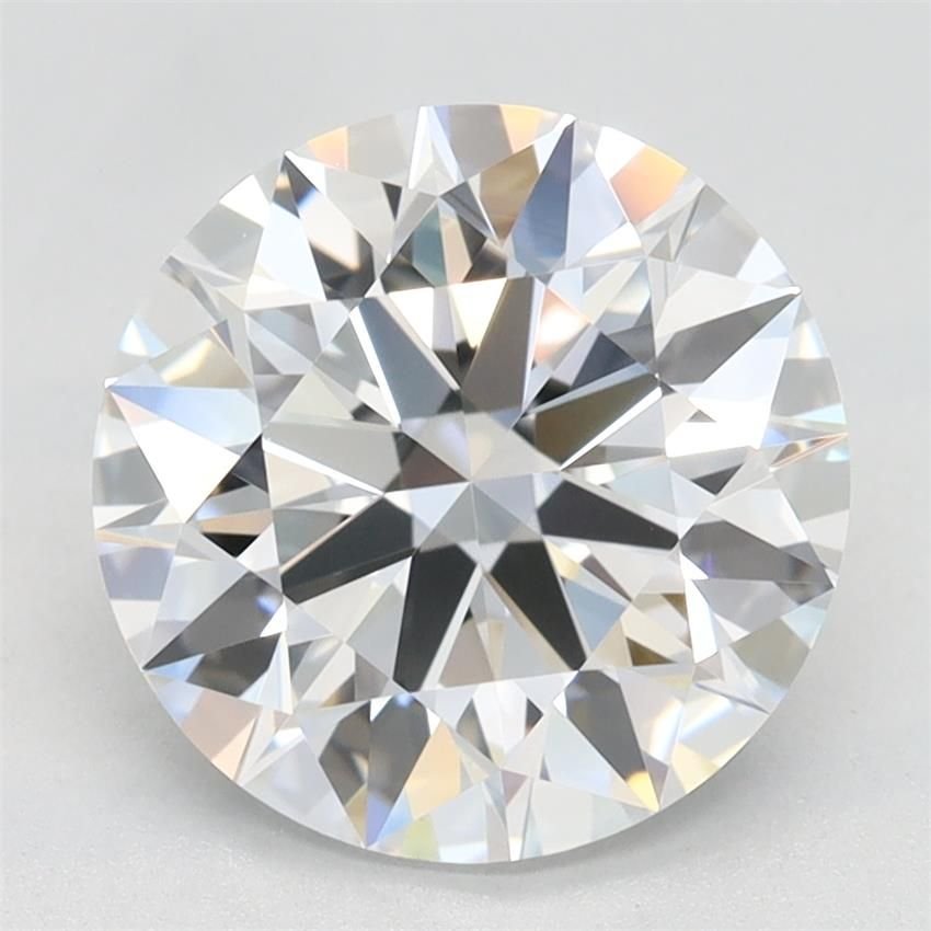 2.80ct D VVS1 Rare Carat Ideal Cut Round Lab Grown Diamond