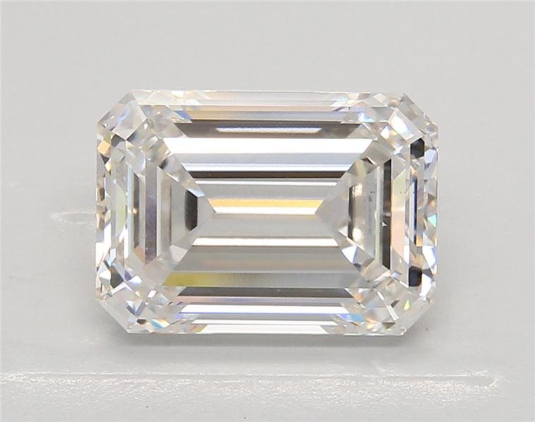 4.04ct G VS1 Rare Carat Ideal Cut Emerald Lab Grown Diamond