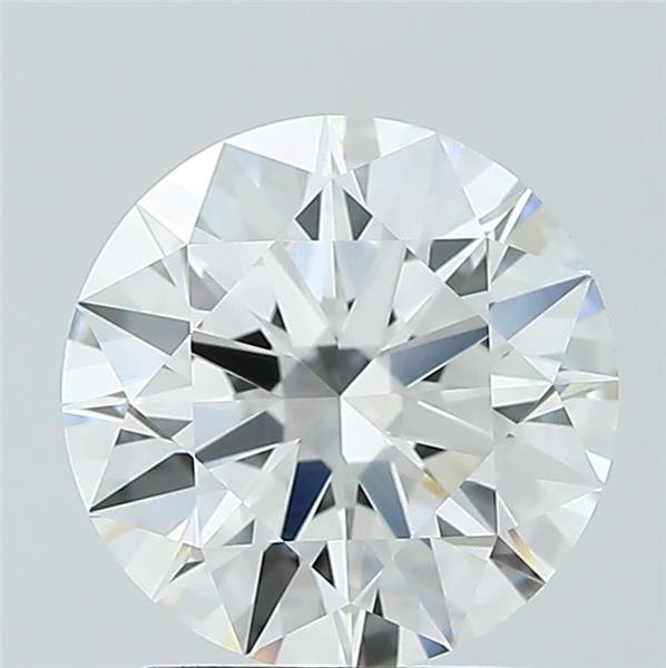 2.09ct F VVS1 Rare Carat Ideal Cut Round Lab Grown Diamond