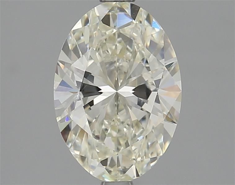 2.02ct K SI2 Rare Carat Ideal Cut Oval Diamond