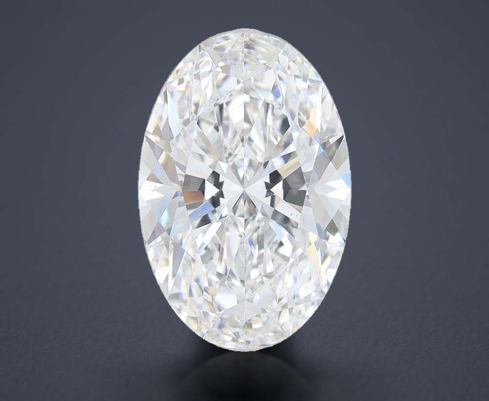 9.09 Carat Oval Lab Diamond